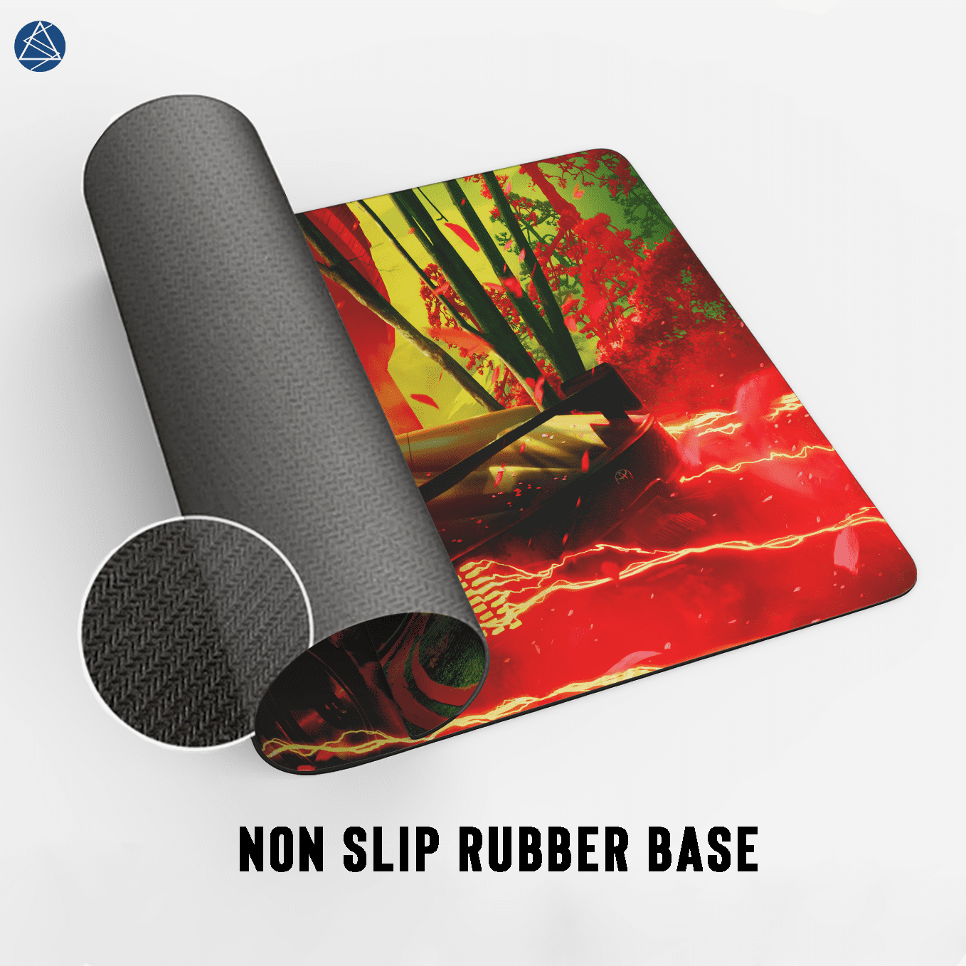 Forza Horizon Art Mouse Pad - 23.6 x 11 Inches Desk Pad - Gaming and Workstation Mat for Car Enthusiasts - Non-Slip Rubber Base - Smooth Surface for Precise Control