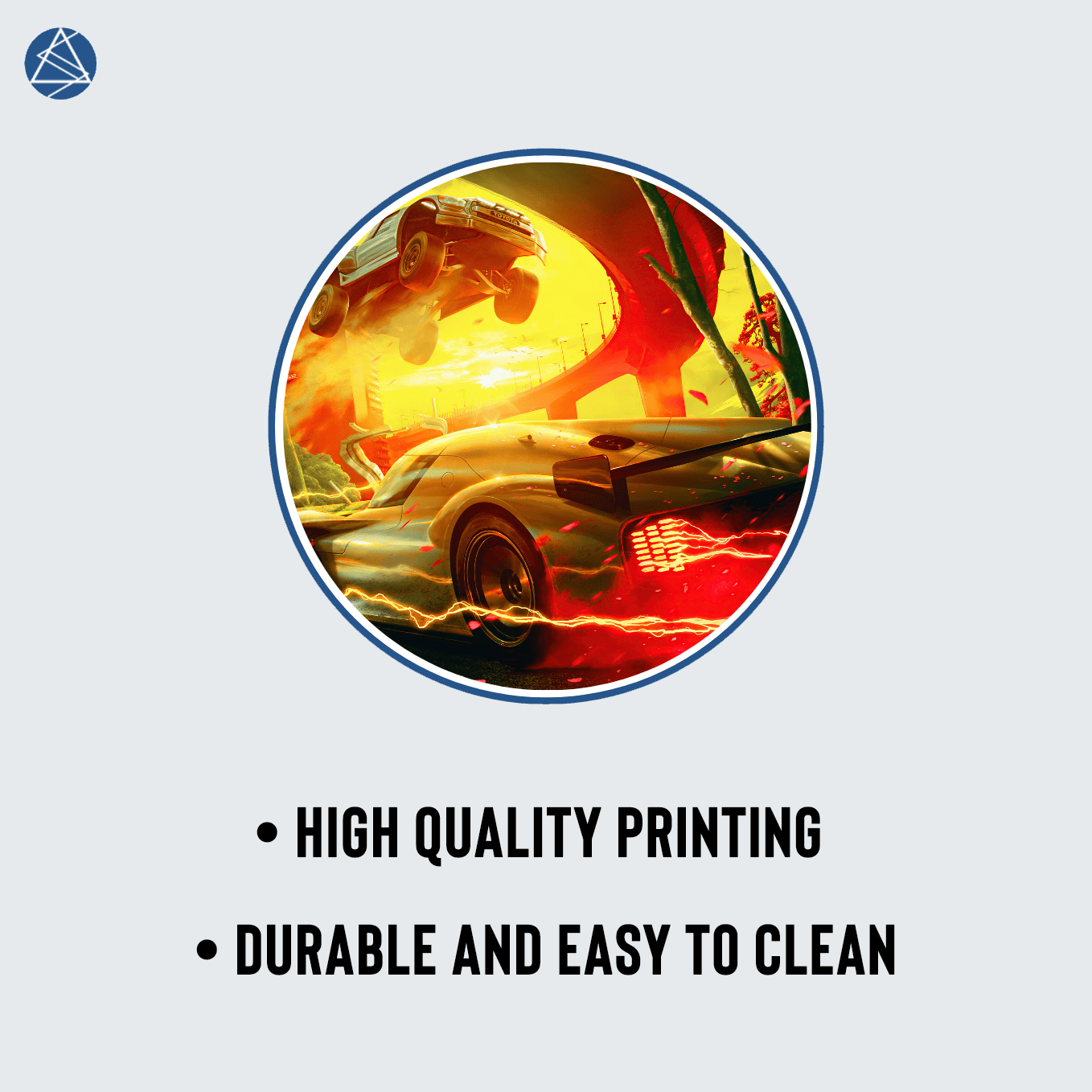 Forza Horizon Art Mouse Pad - 23.6 x 11 Inches Desk Pad - Gaming and Workstation Mat for Car Enthusiasts - Non-Slip Rubber Base - Smooth Surface for Precise Control