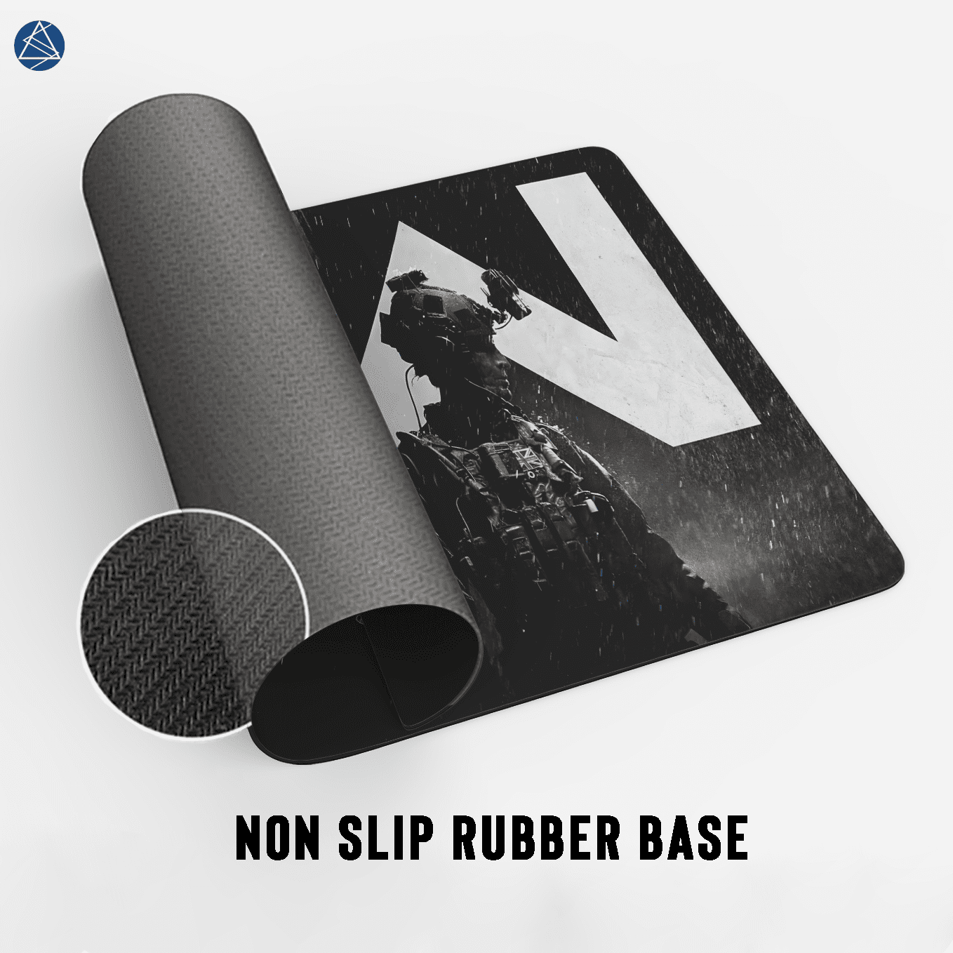 Call of Duty MW2 Trio Squad Art Mouse Pad - 23.6 x 11 Inches Desk Pad - Gaming and Workstation Mat for Action Fans - Non-Slip Rubber Base - Smooth Surface for Precise Control