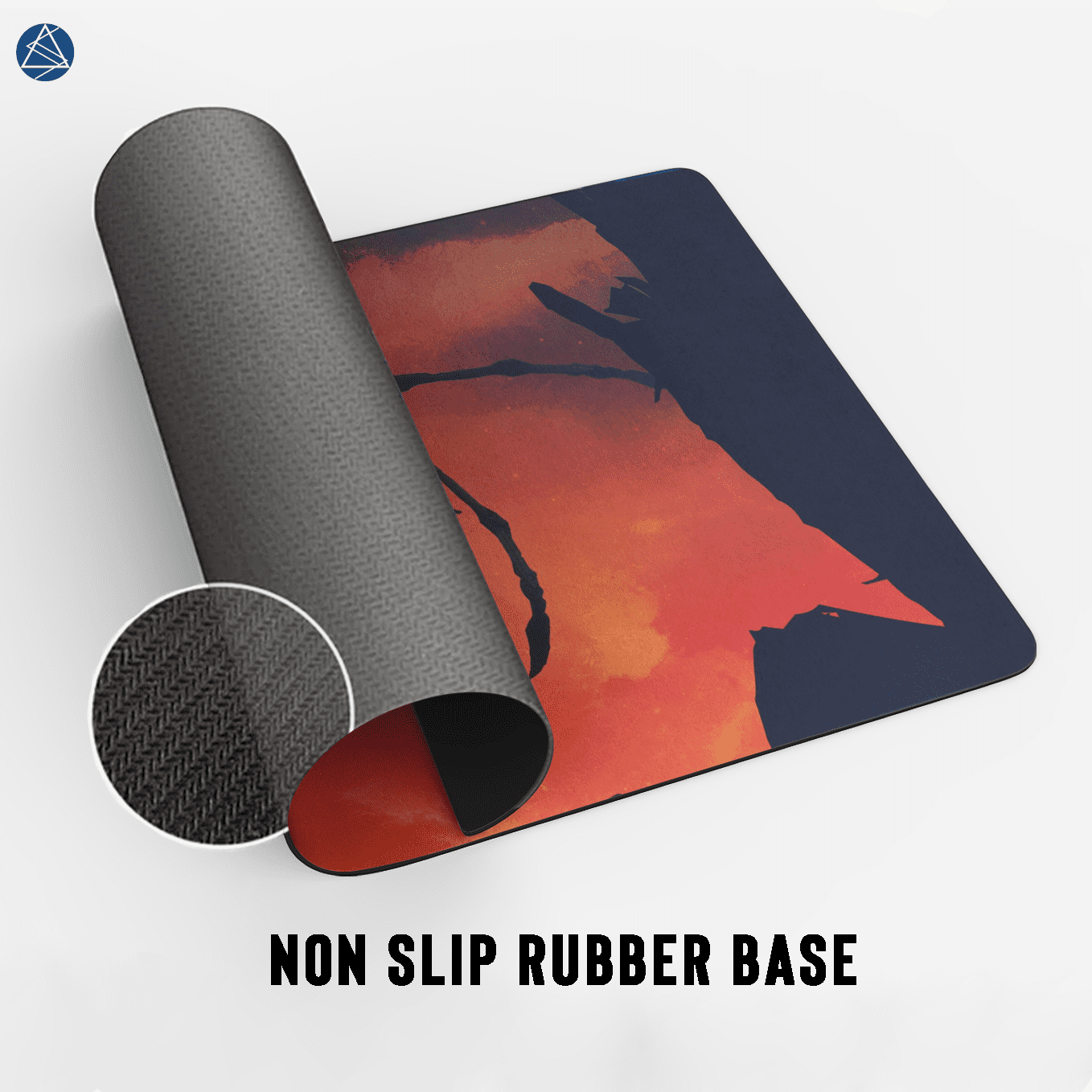Marvel's Iron Spiderman Suit Mouse Pad - 23.6 x 11 Inches Desk Pad - Gaming and Workstation Mat for Spiderverse Fans - Non-Slip Rubber Base - Smooth Surface for Precise Control