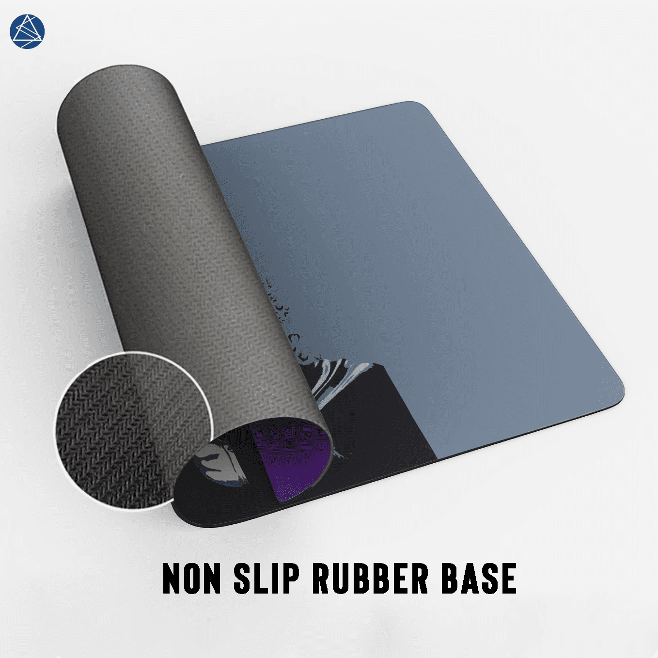 DC Joker and Batman Mouse Pad - 23.6 x 11 Inches Desk Pad - Gaming and Workstation Mat for Vengence Art Fans - Non-Slip Rubber Base - Smooth Surface for Precise Control