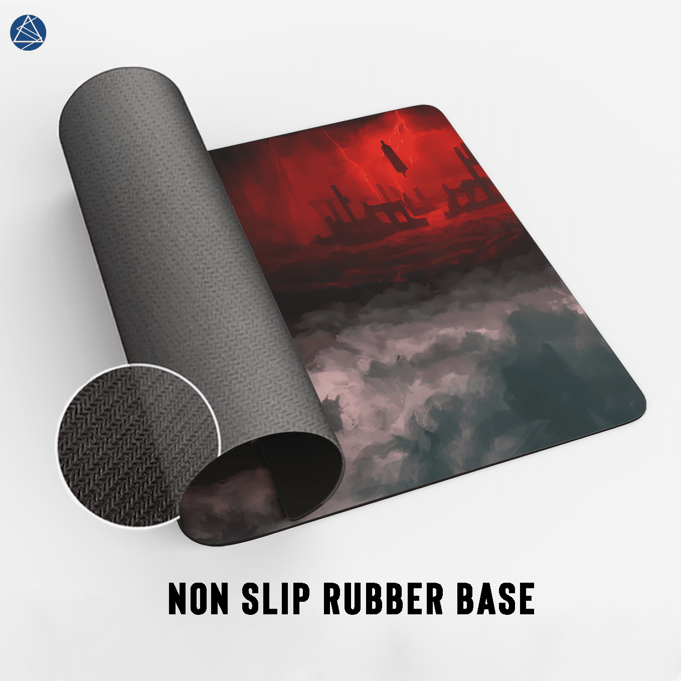 DC Batman VS Superman Art Mouse Pad - 23.6 x 11 Inches Desk Pad - Gaming and Workstation Mat for Vengence Art Fans - Non-Slip Rubber Base - Smooth Surface for Precise Control