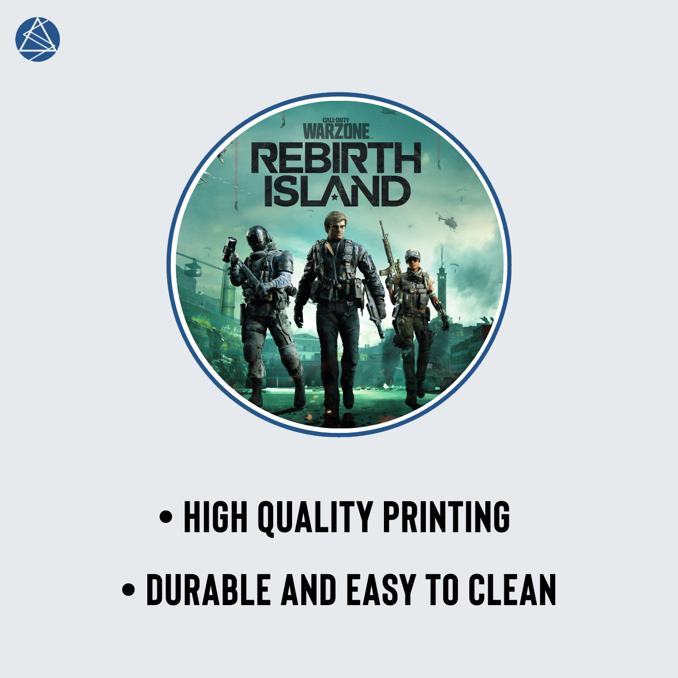 Call of Duty Rebirth Island Art Mouse Pad - 23.6 x 11 Inches Desk Pad - Gaming and Workstation Mat for Shooting Games Fans - Non-Slip Rubber Base - Smooth Surface for Precise Control