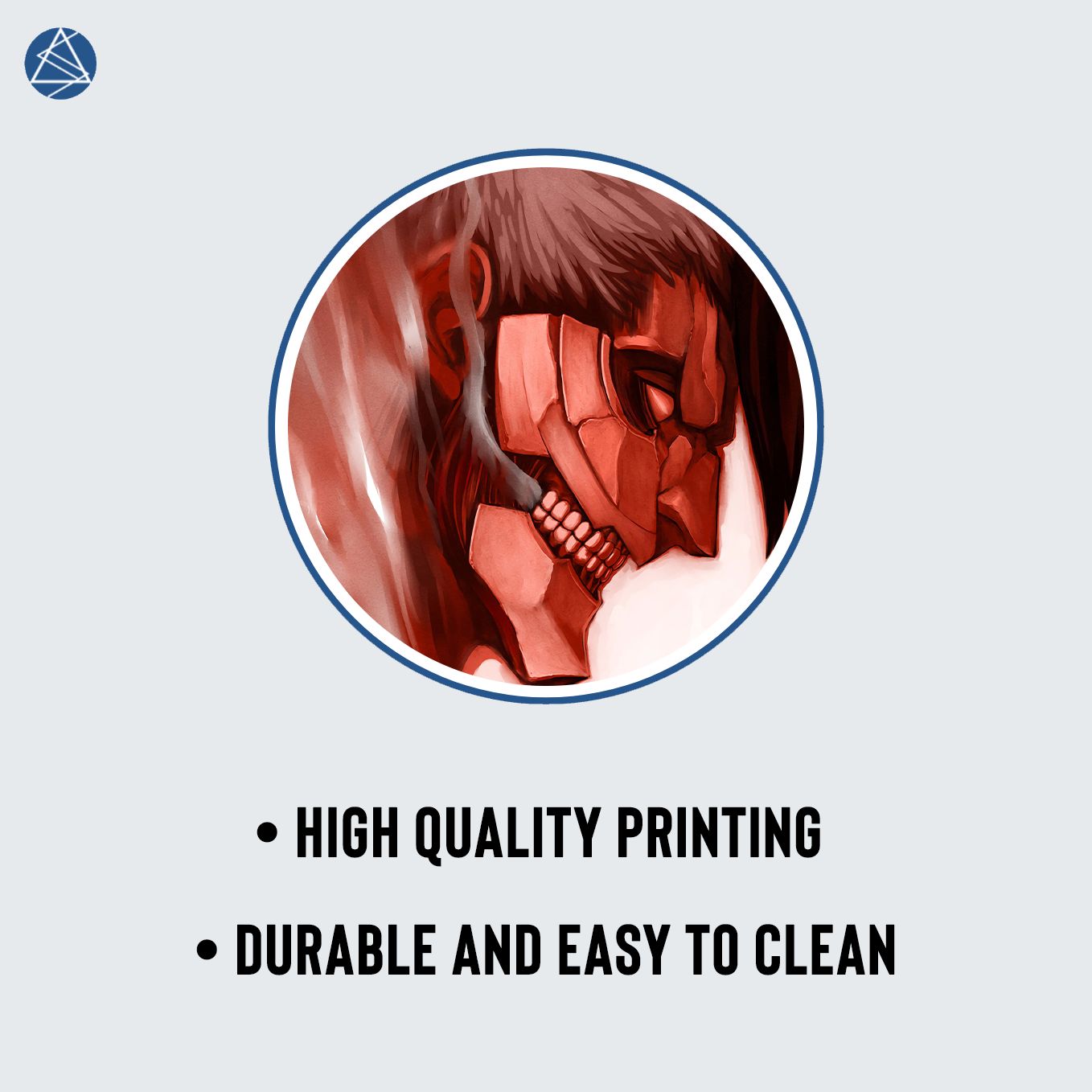 Attack on Titan Mouse Pad - 23.6 x 11 Inches Desk Pad - Gaming and Workstation Mat for Attack Titan vs Armor Titan Fans - Non-Slip Rubber Base - Smooth Surface for Precise Control