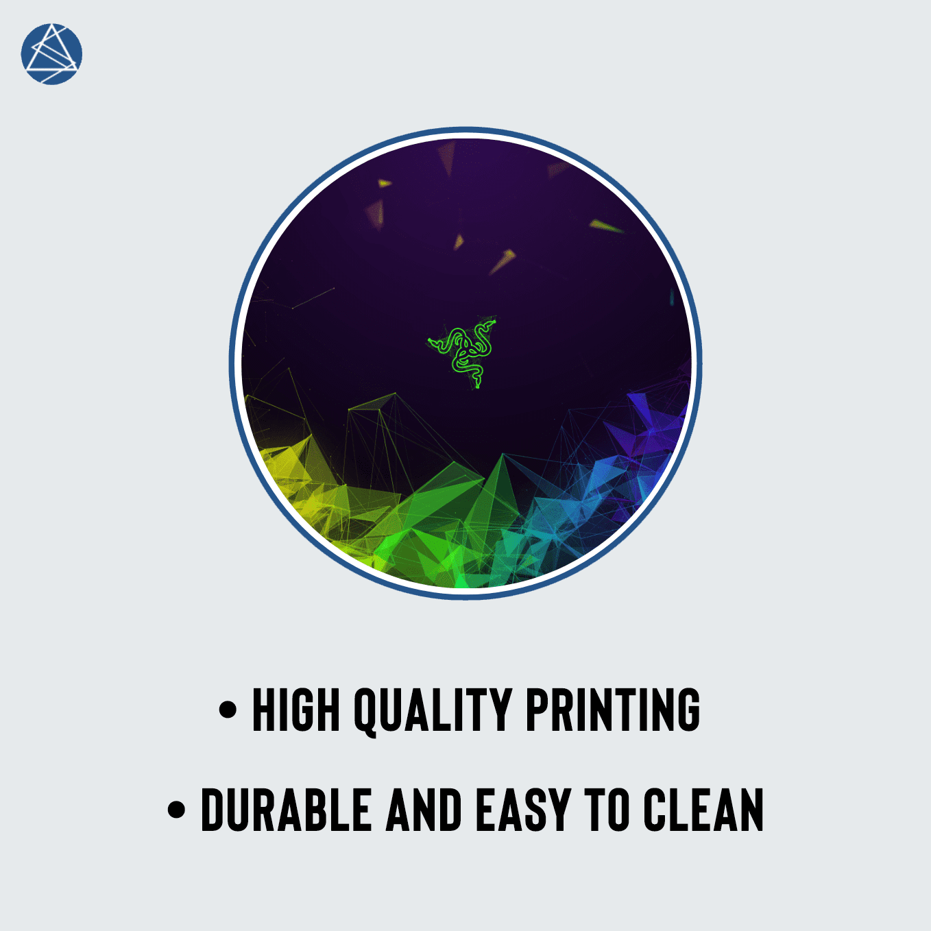 Neon Textured Art Mouse Pad - 23.6 x 11 Inches Desk Pad - Gaming and Workstation Mat for Art Fans - Non-Slip Rubber Base - Smooth Surface for Precise Control