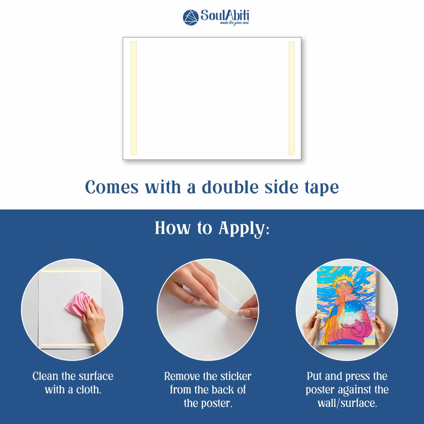 SoulAbiti Anime Inspired Set of 20 Posters for Wall Art | Minimal Ninja Warrior A4 Size