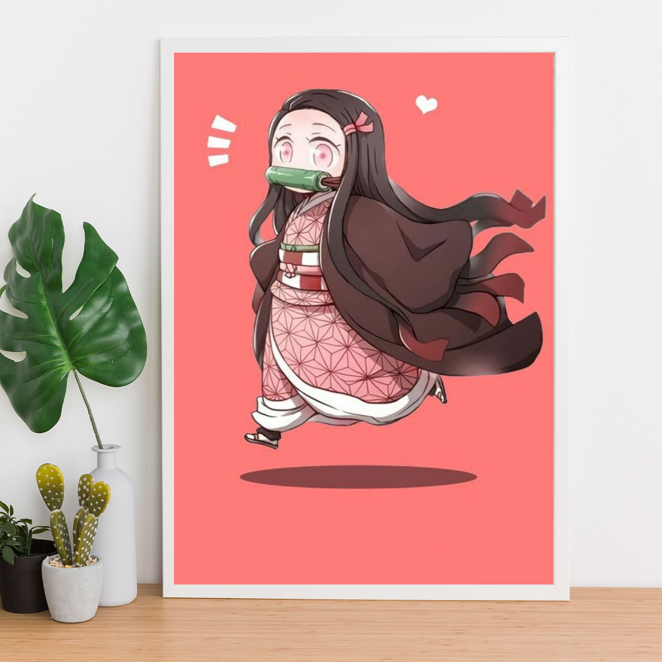 Demon Slayer marzi se image ke according Poster art framed 13x19-Inch - SoulAbiti