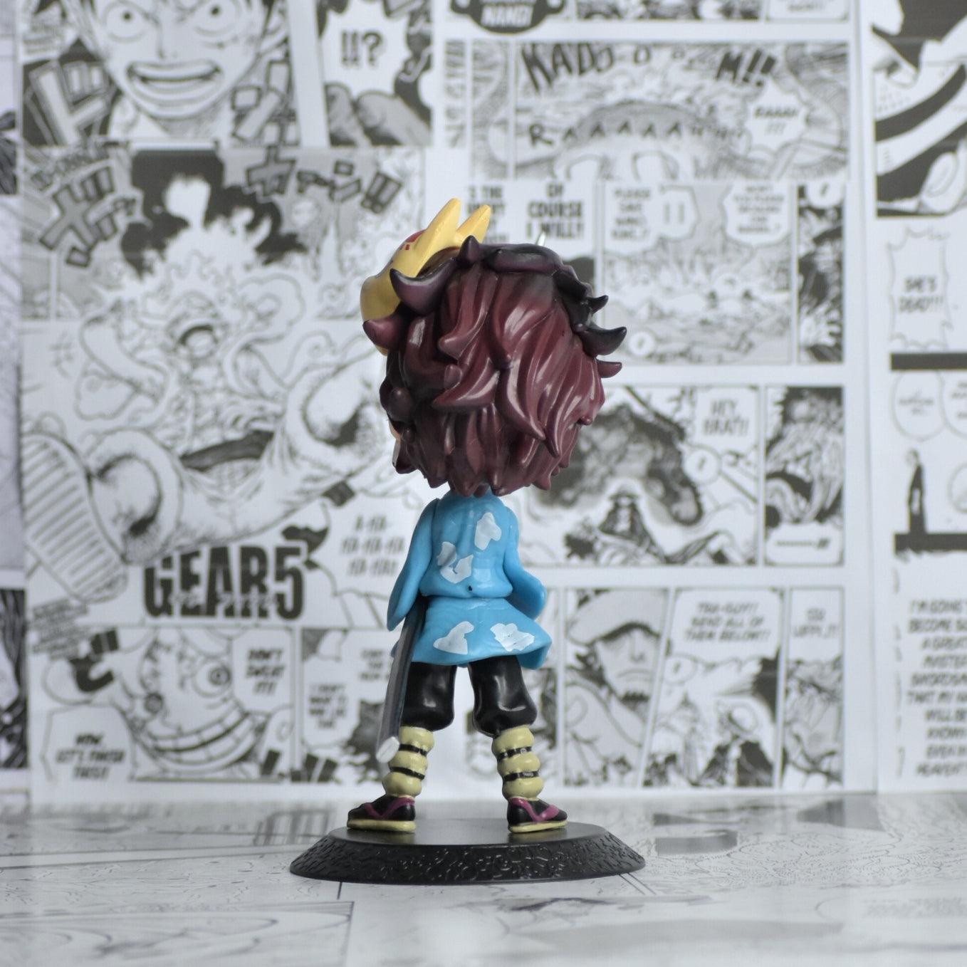 Demon Slayer Tanjiro Kamado Action Figure (15cm) with Oval Base - SoulAbiti