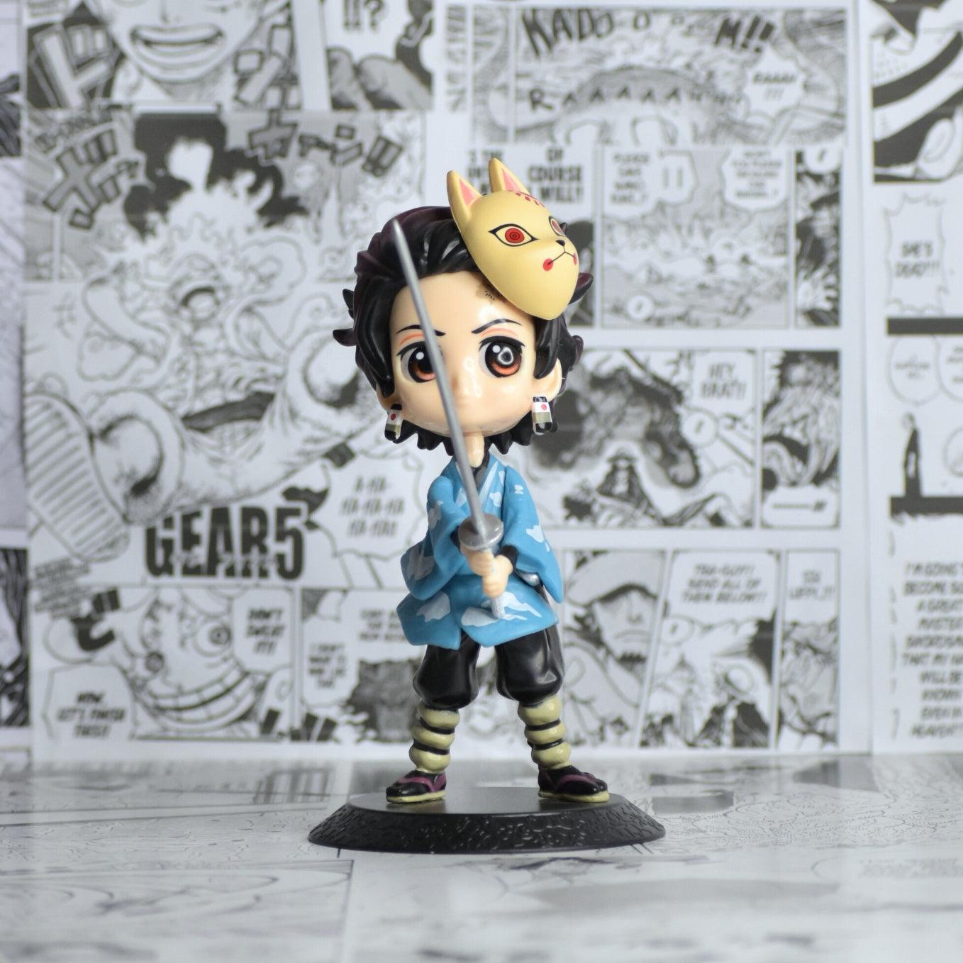 Demon Slayer Tanjiro Kamado Action Figure (15cm) with Oval Base - SoulAbiti