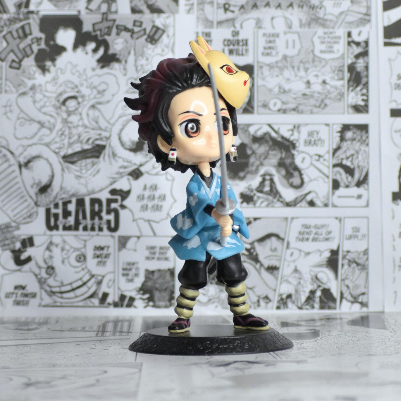 Demon Slayer Tanjiro Kamado Action Figure (15cm) with Oval Base - SoulAbiti