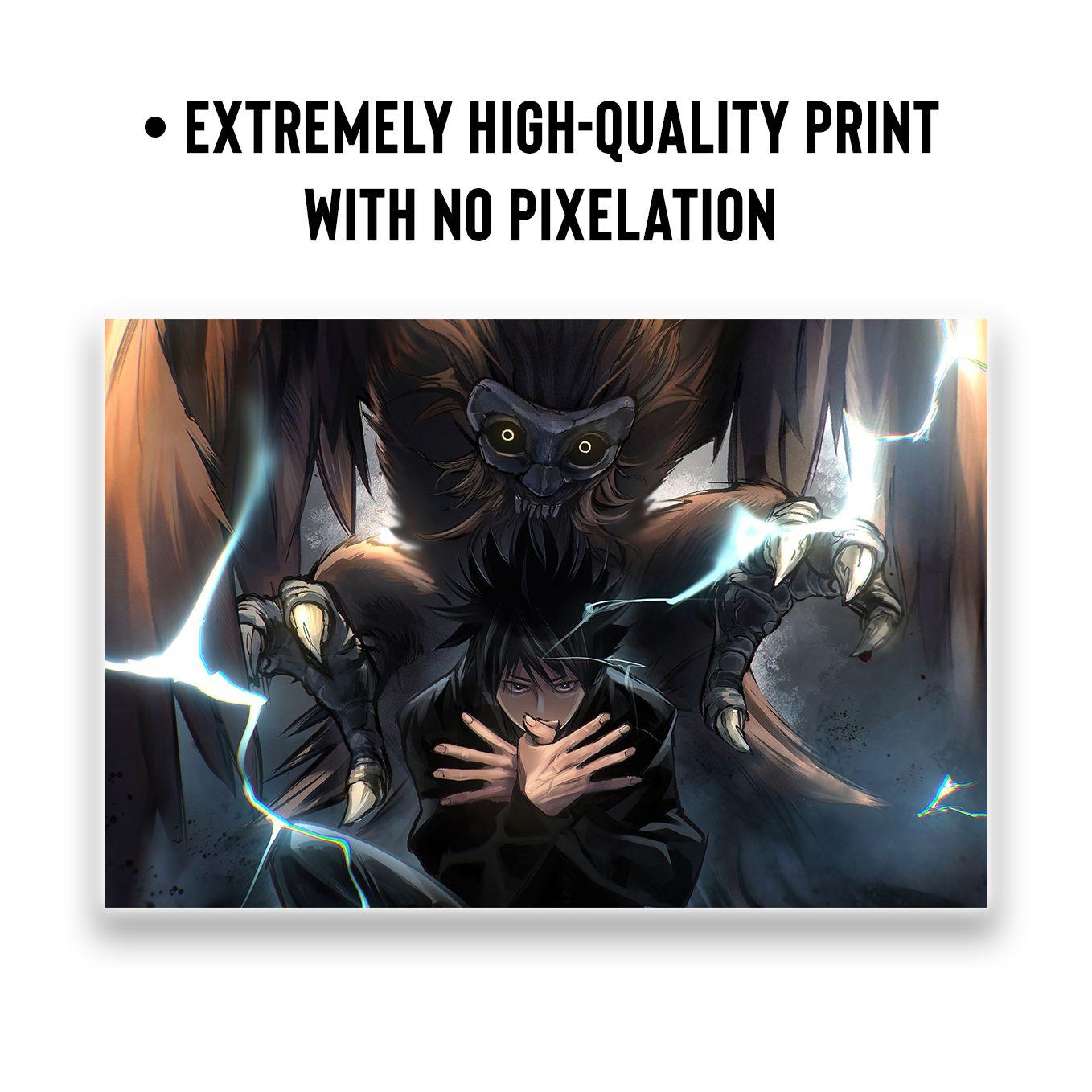 Jujutsu Kaisen Megumi Fushiguro Poster 6 Landscape 12x18 Inches 350 GSM - SoulAbiti