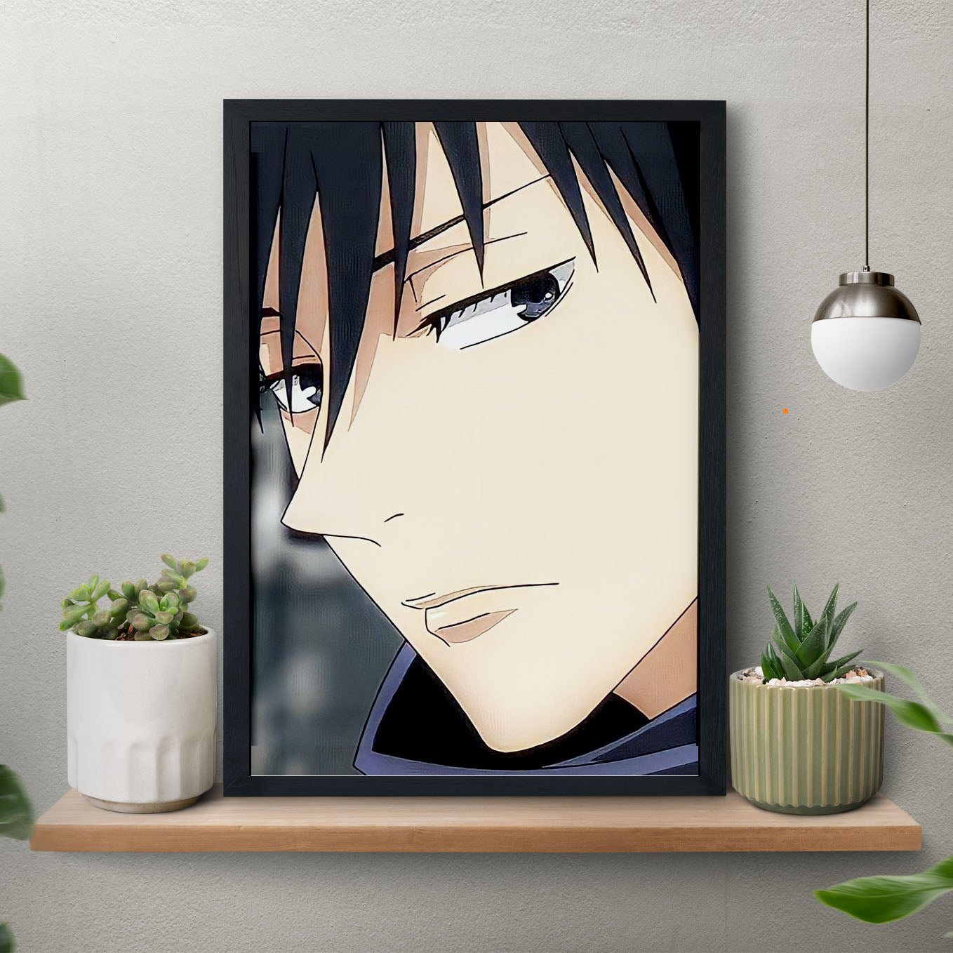 Jujutsu Kaisen Megumi Poster Framed 13x19-Inch - SoulAbiti