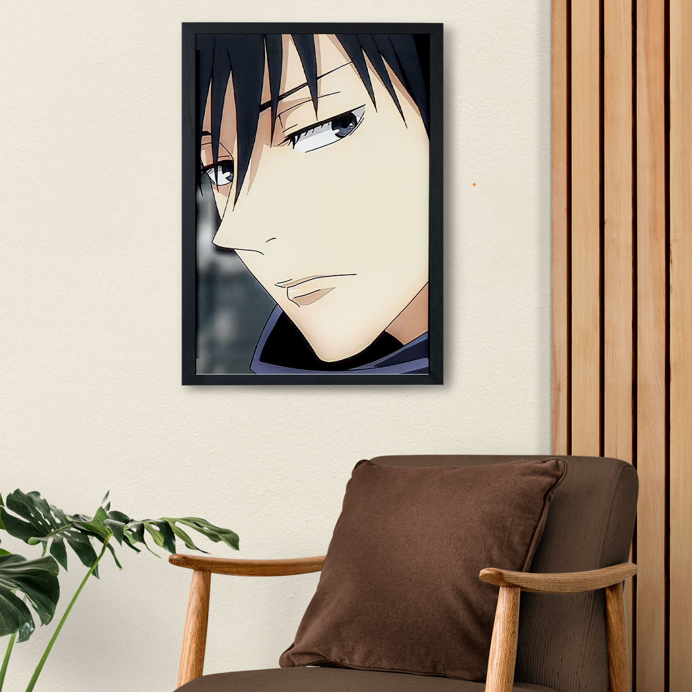 Jujutsu Kaisen Megumi Poster Framed 13x19-Inch - SoulAbiti