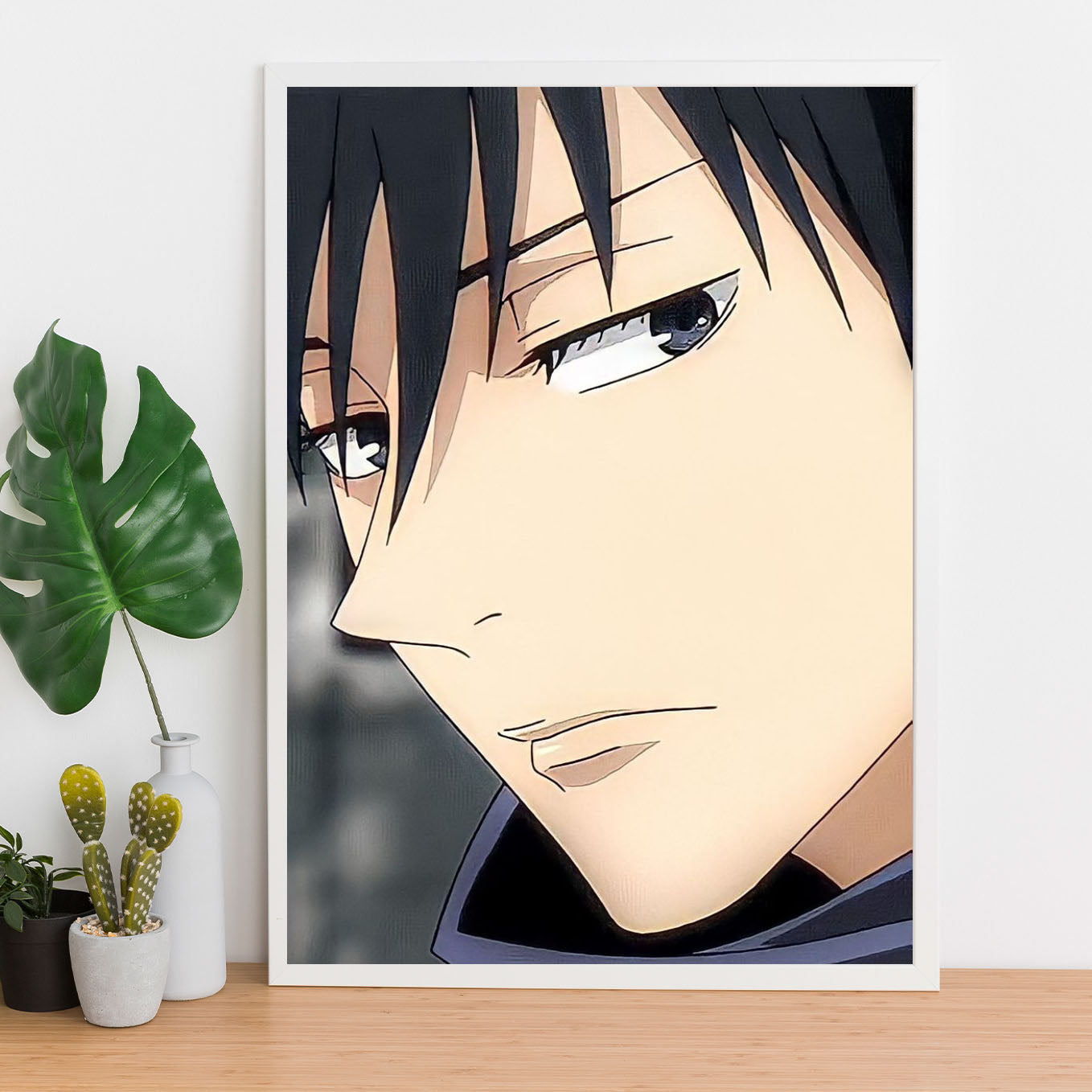 Jujutsu Kaisen Megumi Poster Framed 13x19-Inch - SoulAbiti