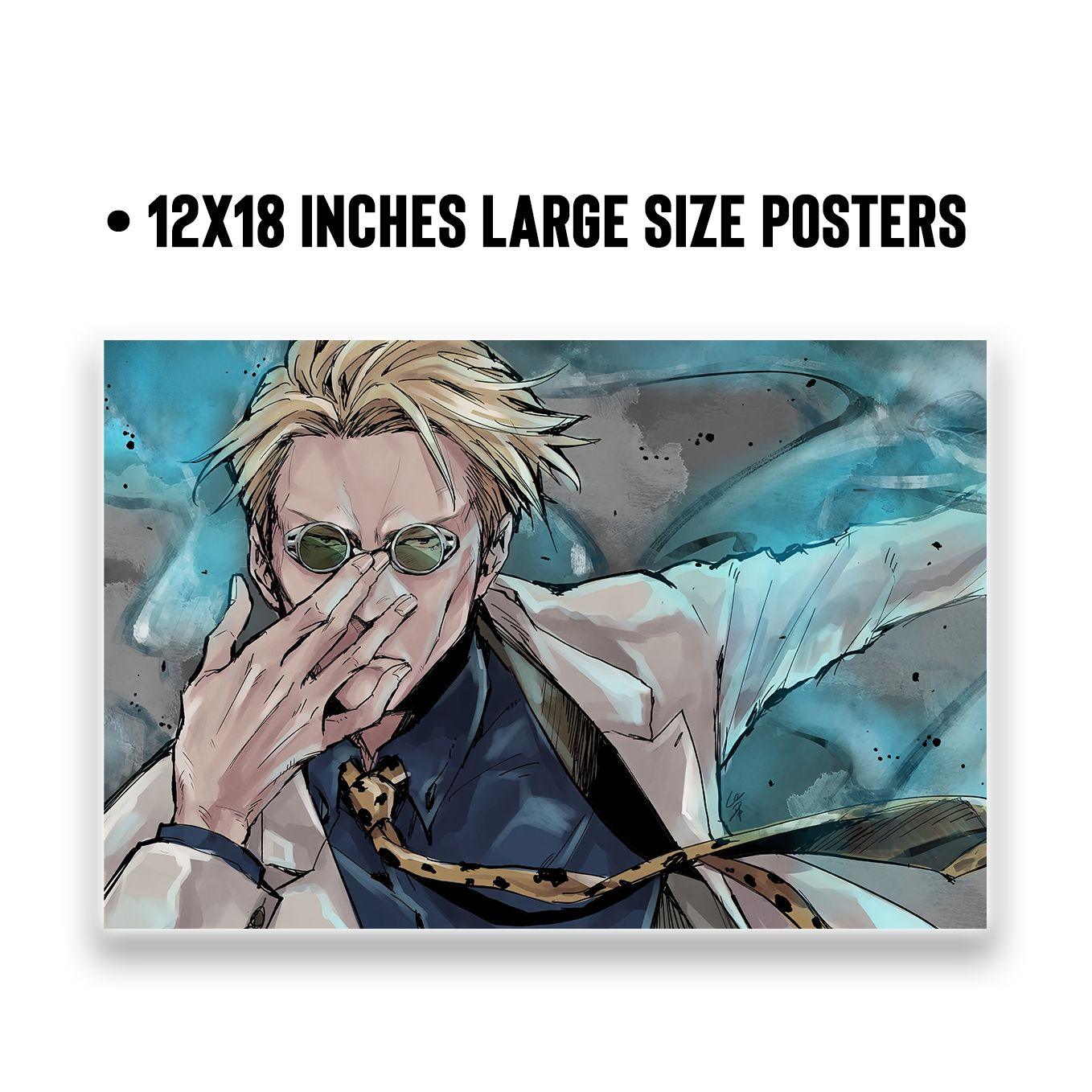 Jujutsu Kaisen Nanami Kento Poster 6 Landscape 12x18 Inches 350 GSM - SoulAbiti