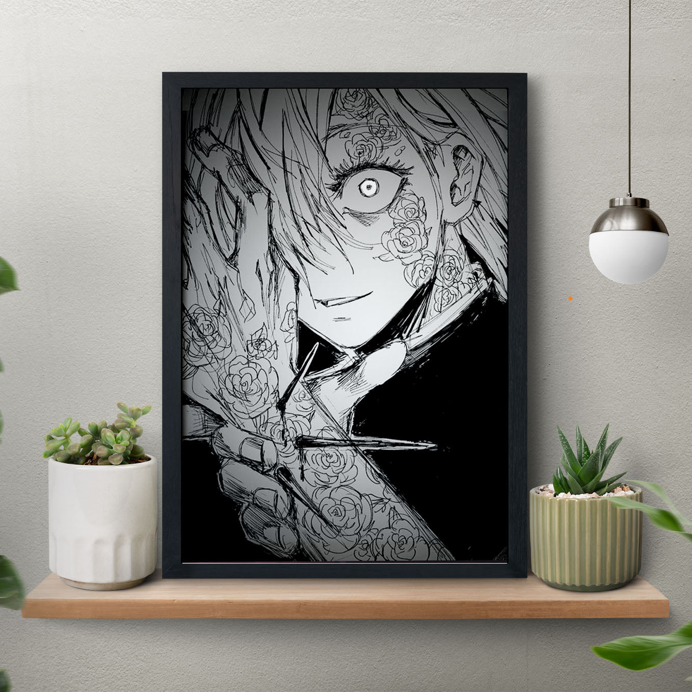 Jujutsu Kaisen Nobara Jujutsu Poster Art Framed 13x19-Inch - SoulAbiti
