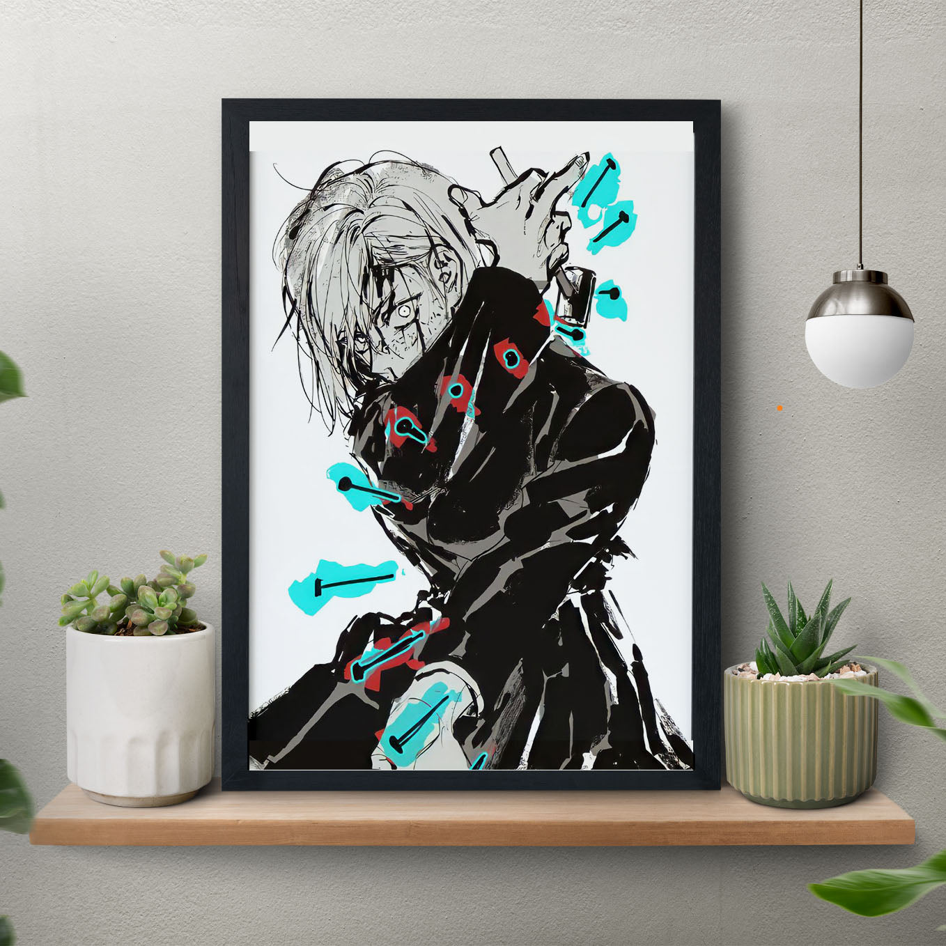 Jujutsu Kaisen Nobara Kugisaki Poster Framed 13x19-Inch - SoulAbiti