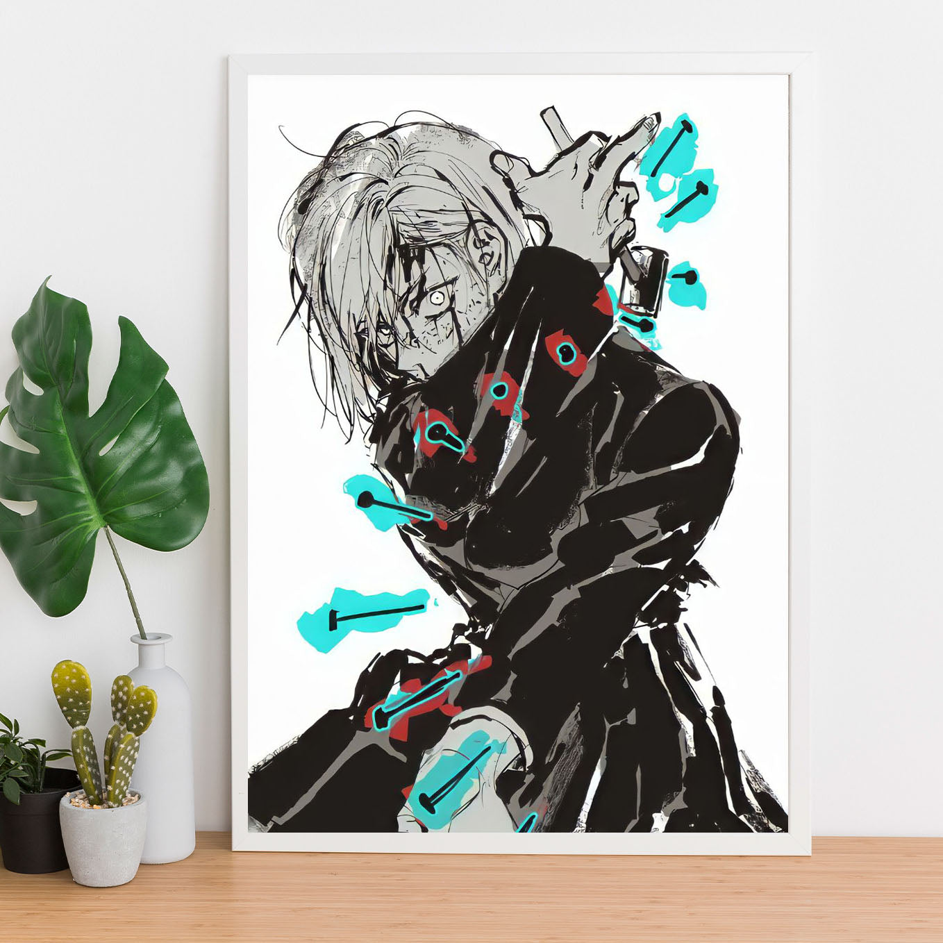 Jujutsu Kaisen Nobara Kugisaki Poster Framed 13x19-Inch - SoulAbiti