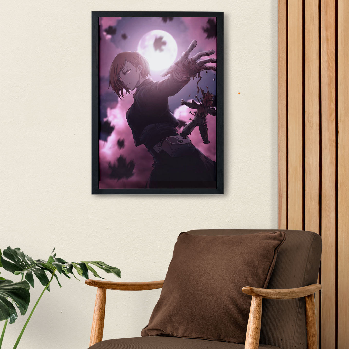 Jujutsu Kaisen Nobara Poster Art Framed 13x19-Inch, Plexi-Glass - SoulAbiti