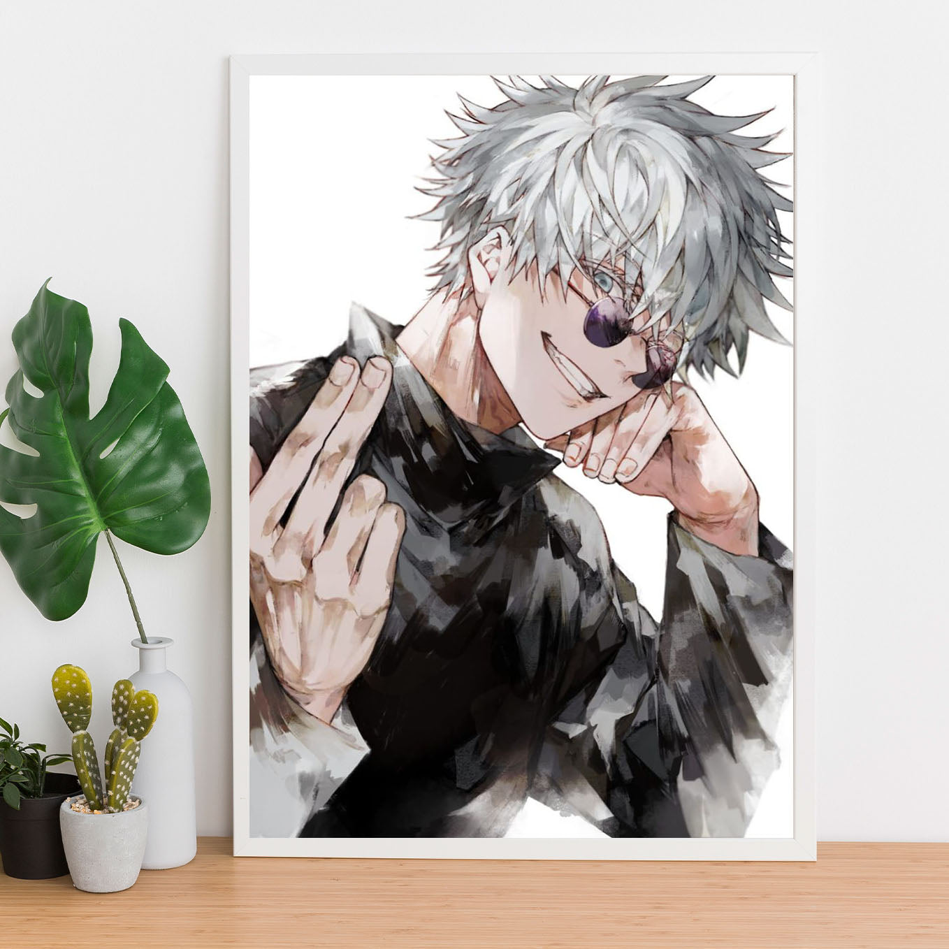 Jujutsu Kaisen Strongest Jujutsu Sorcerer Poster Framed 13x19-Inch - SoulAbiti