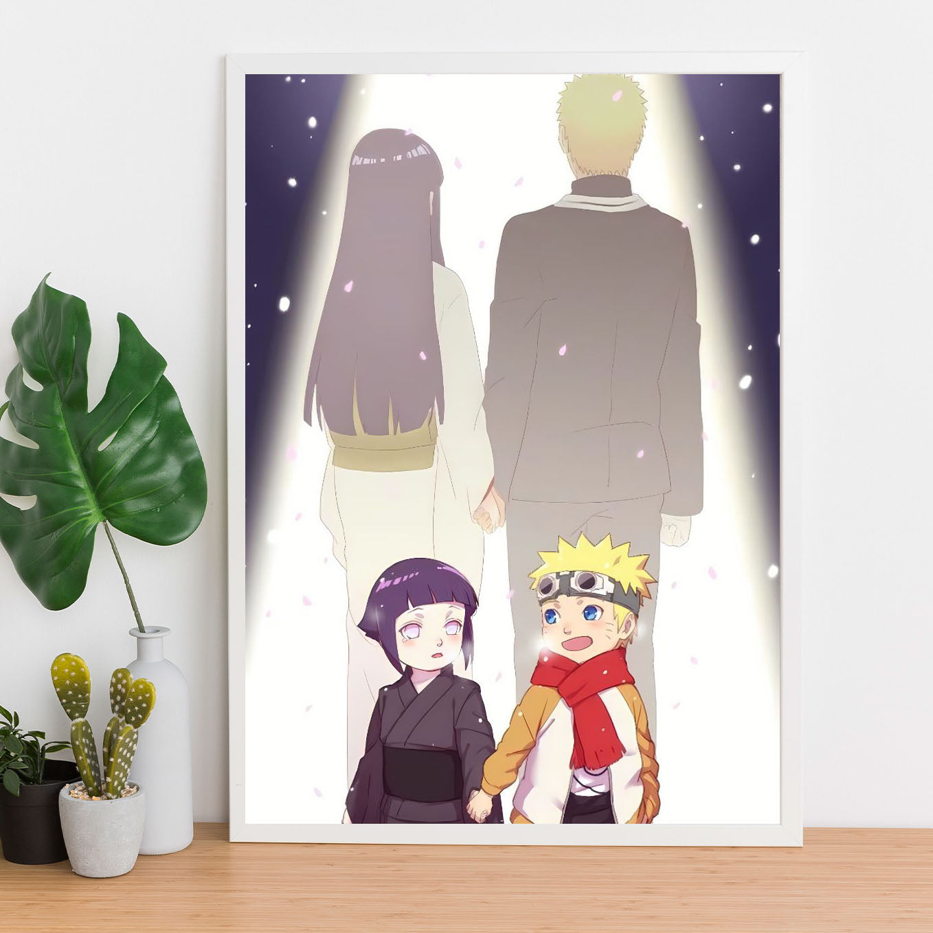 Naruto Naruto And Hinata Journey Poster framed 13x19-Inch - SoulAbiti