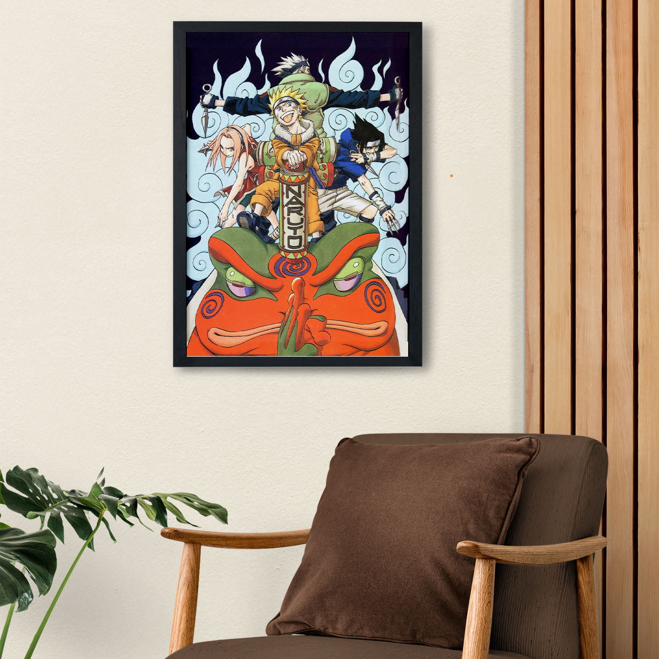 Naruto Team Poster framed 13x19-Inch - SoulAbiti