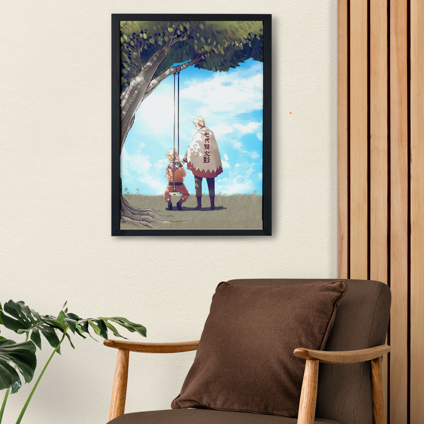Naruto Uzumaki the 7th Hokage Poster framed 13x19-Inch - SoulAbiti