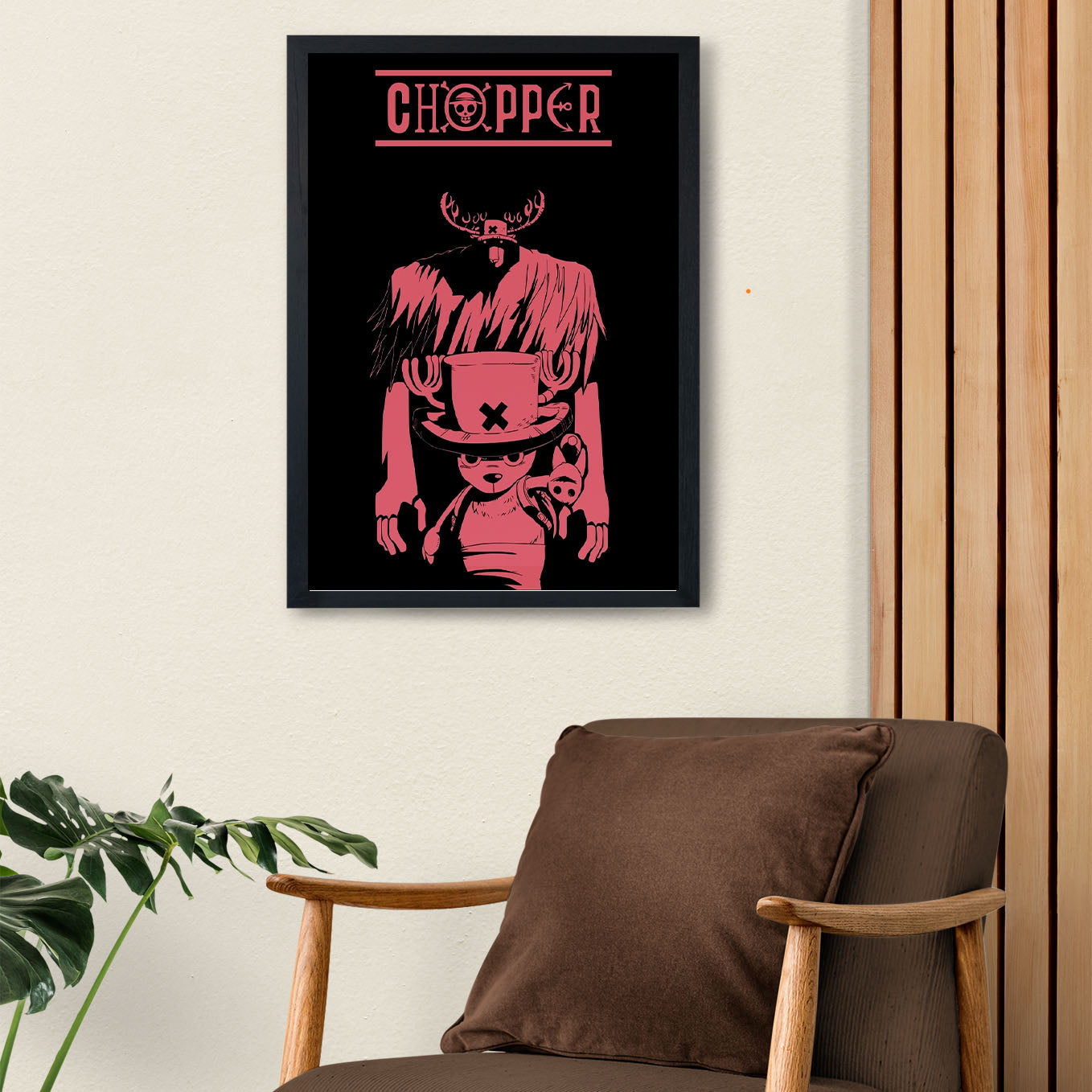 One Piece Chopper Monster point Poster Art Framed 13x19-Inch - SoulAbiti