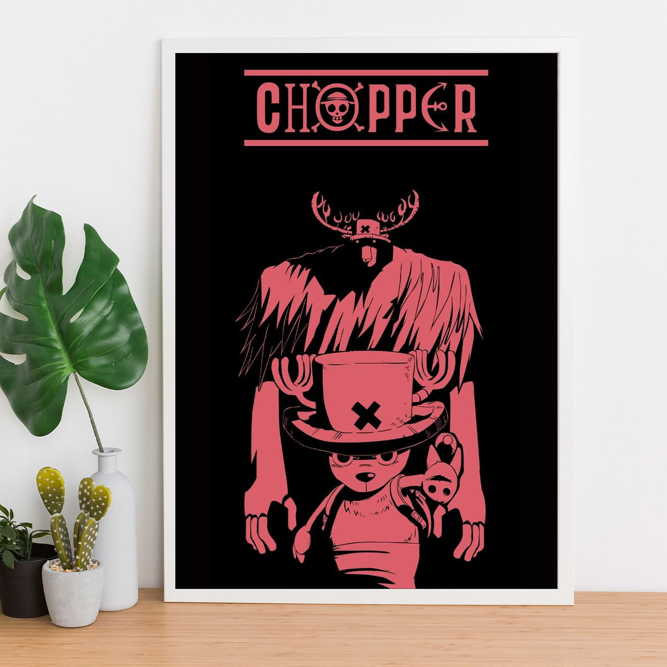 One Piece Chopper Monster point Poster Art Framed 13x19-Inch - SoulAbiti