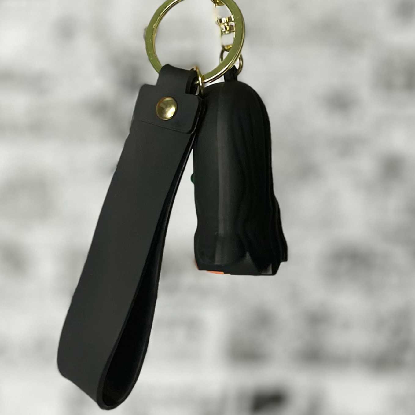 SoulAbiti Demon slayer Nezuko style Rubber Keychain - SoulAbiti