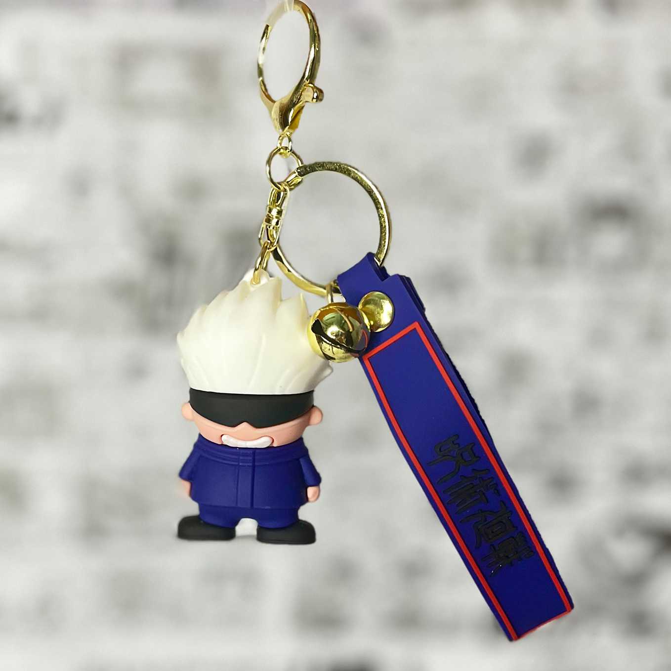 SoulAbiti Jujutsu Kaisen Gojo Satoru Rubber keychain - SoulAbiti