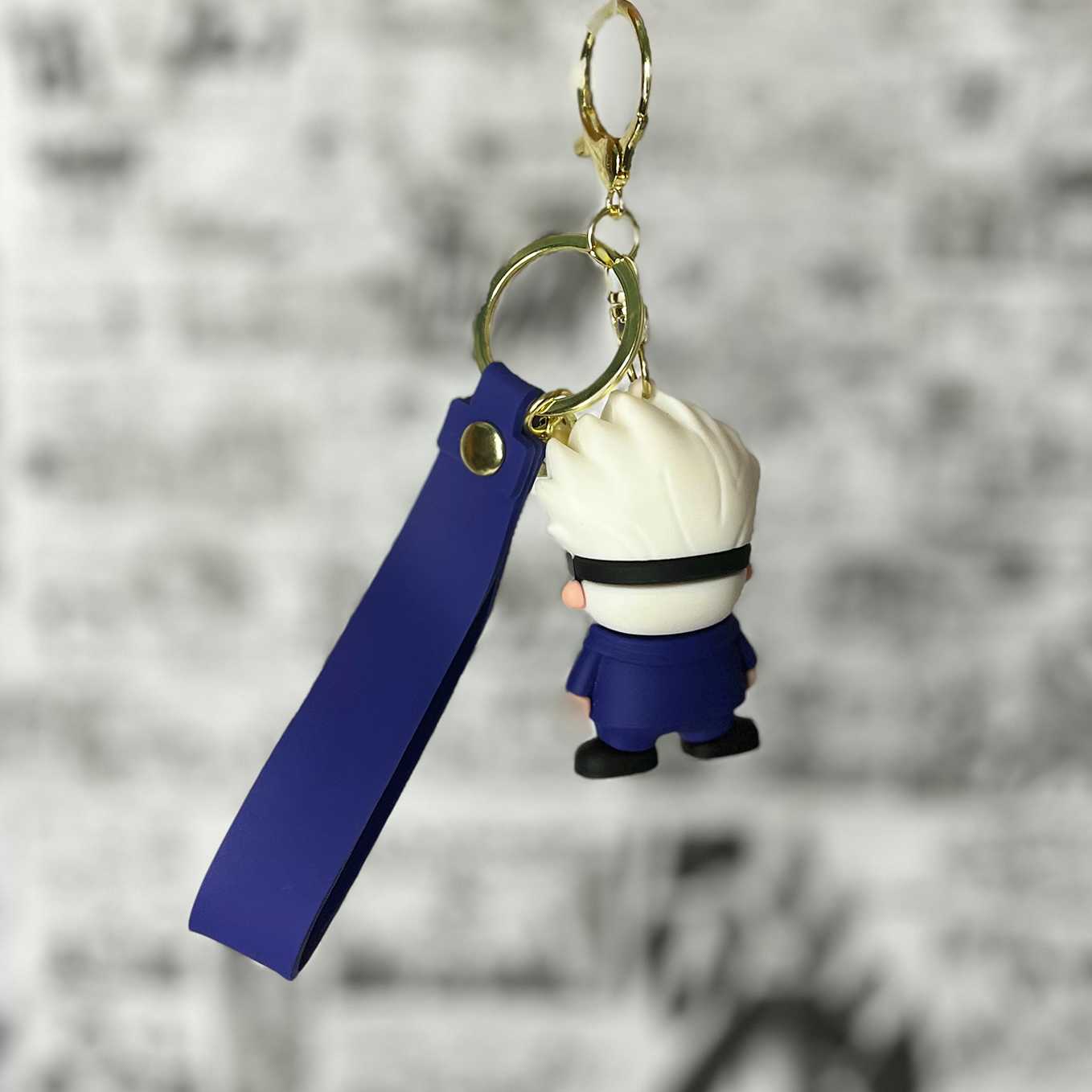 SoulAbiti Jujutsu Kaisen Gojo Satoru Rubber keychain - SoulAbiti