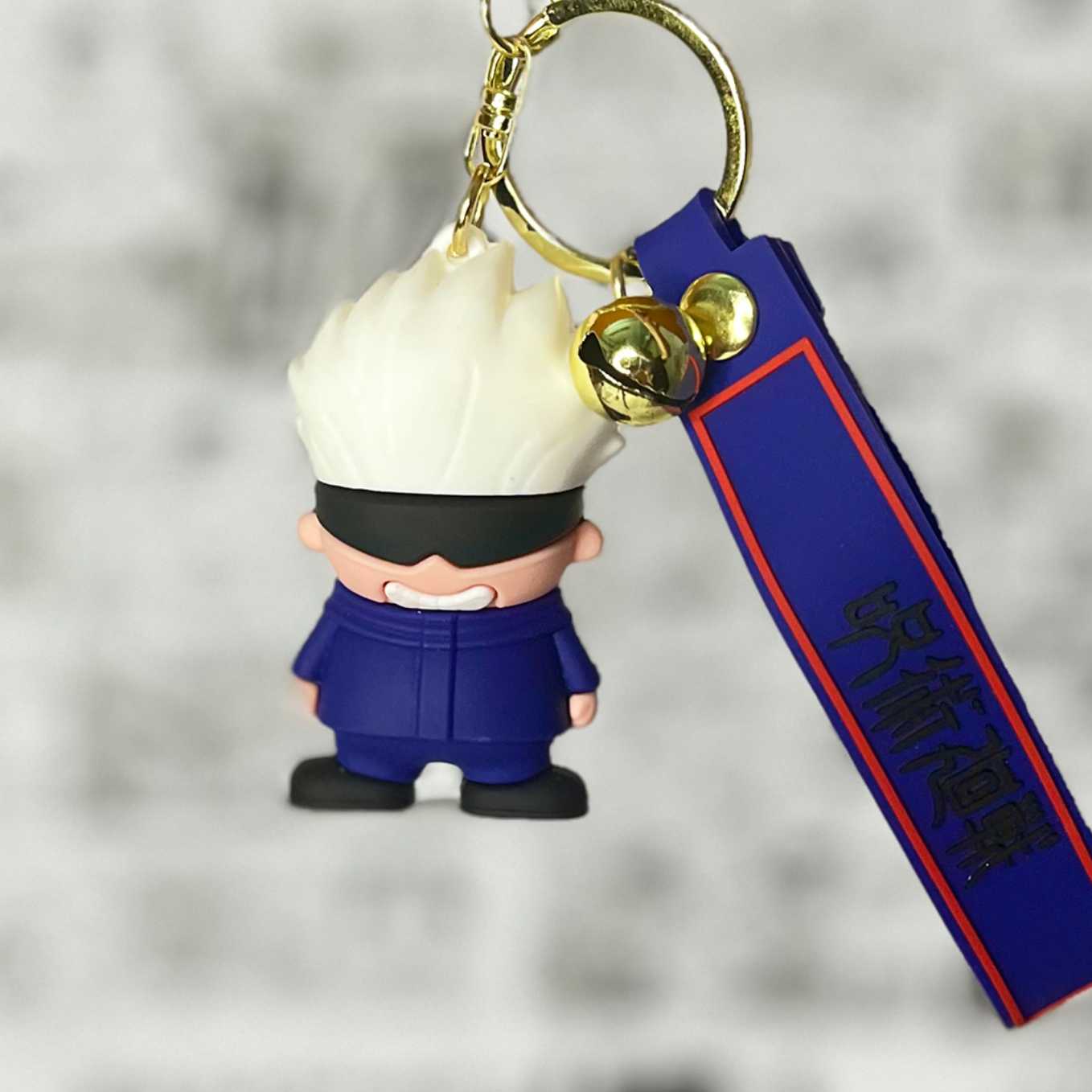 SoulAbiti Jujutsu Kaisen Gojo Satoru Rubber keychain - SoulAbiti