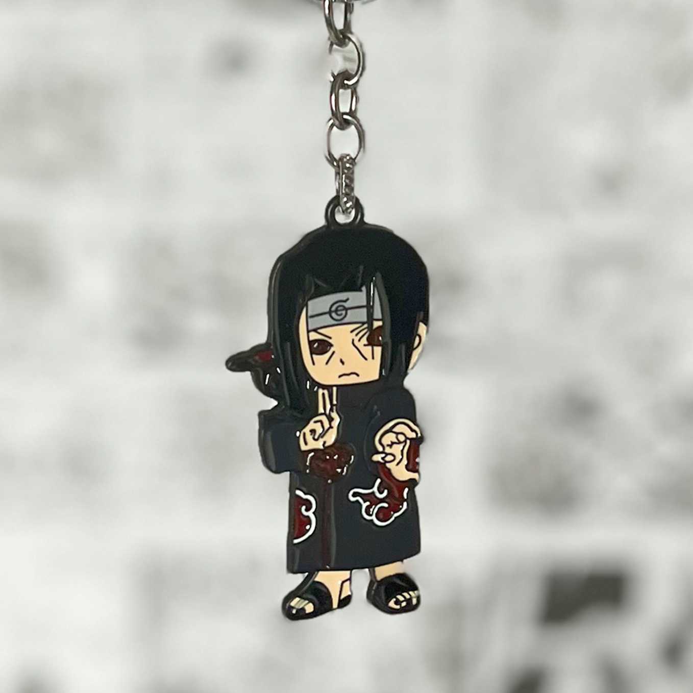 SoulAbiti Naruto Itachi Uchiha akatsuki keychain - SoulAbiti