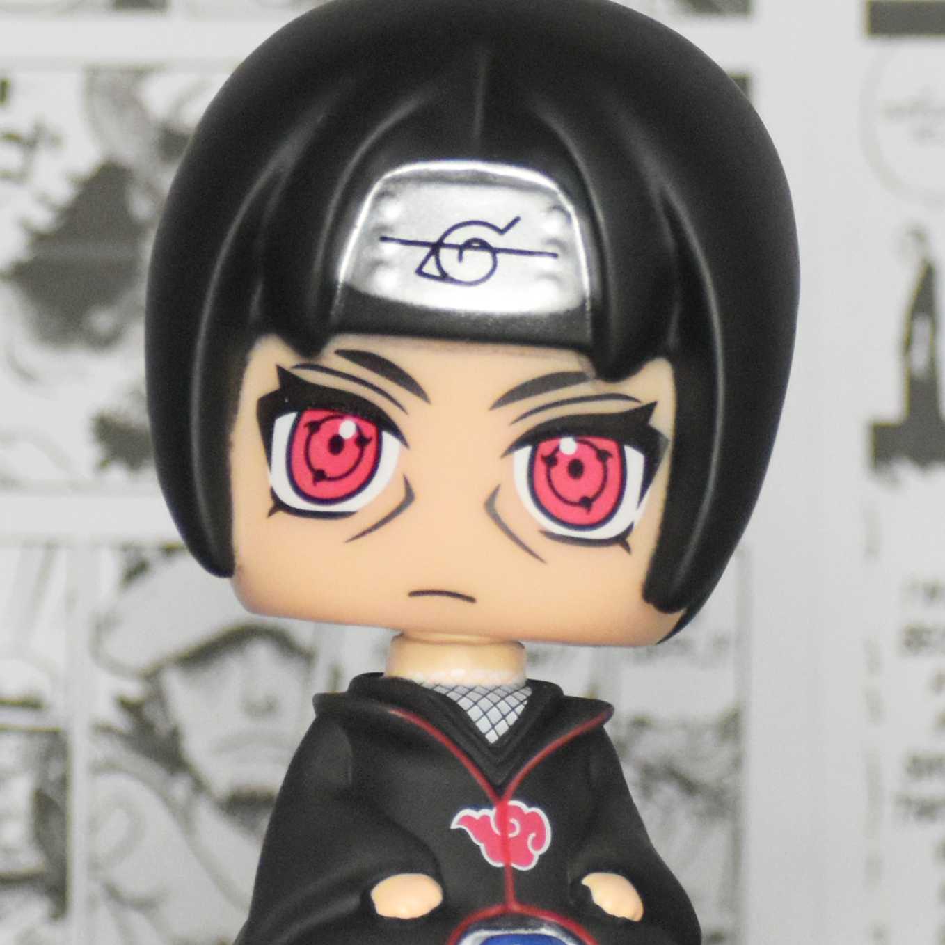 SoulAbiti Presents Naruto bobblehead, Itachi Uchiha in Akatsuki, Itachi Uchiha bobblehead, Itachi Uchiha (Mobile Holder, Car Dashboard décor, Table décor) - SoulAbiti