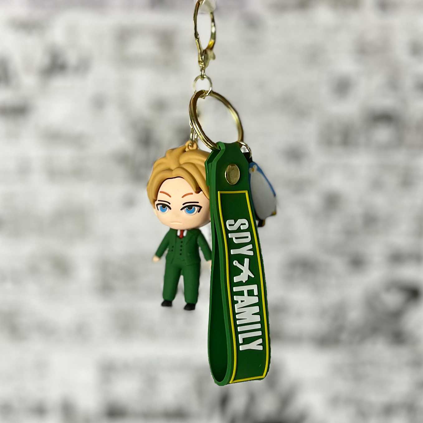 SoulAbiti Spy x Family Loid Forger Codename Twilight Rubber keychain - SoulAbiti