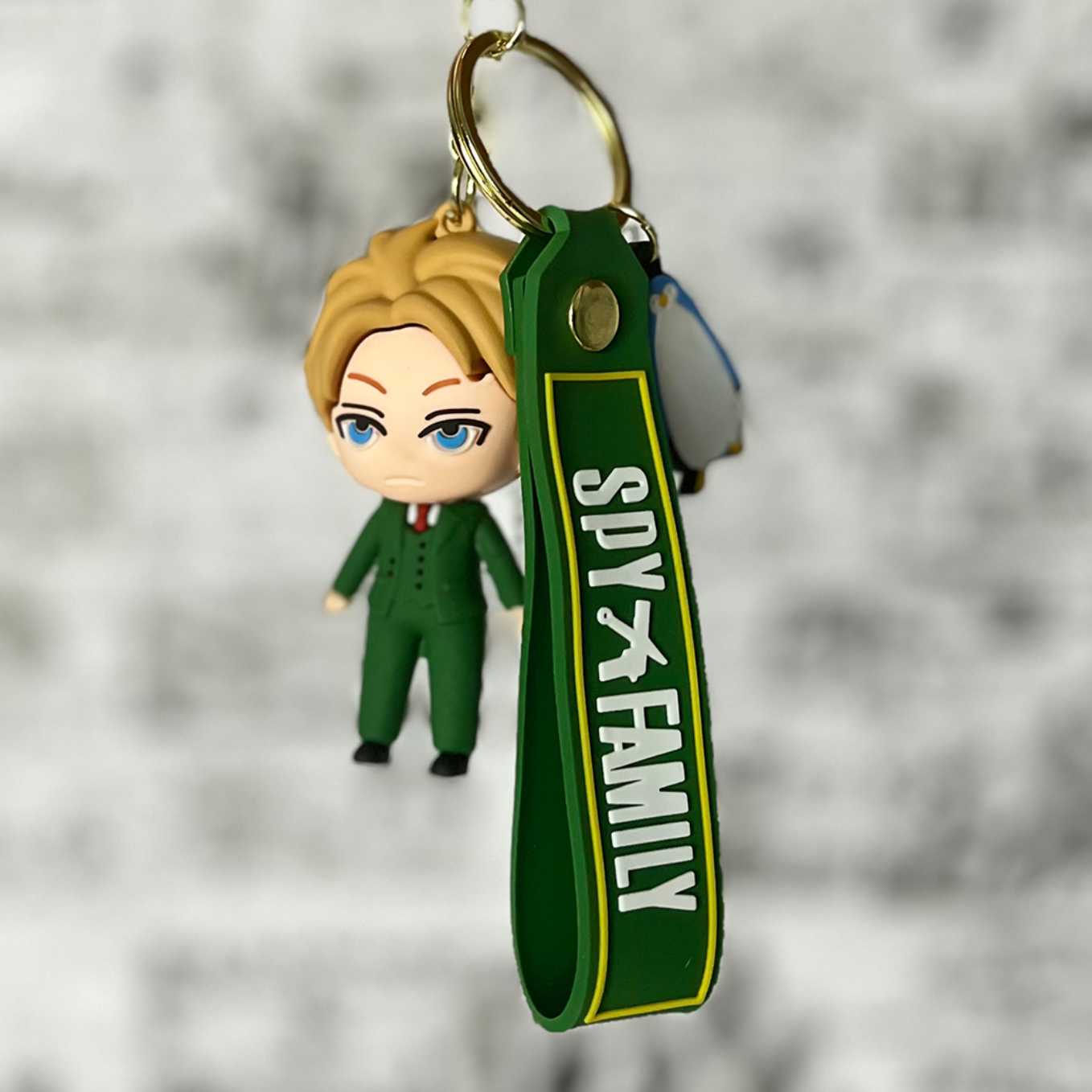 SoulAbiti Spy x Family Loid Forger Codename Twilight Rubber keychain - SoulAbiti