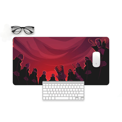 Naruto Akatsuki Members Mouse Pad - 23.6 x 11 inches Desk Pad - Gaming and Workstation Mat