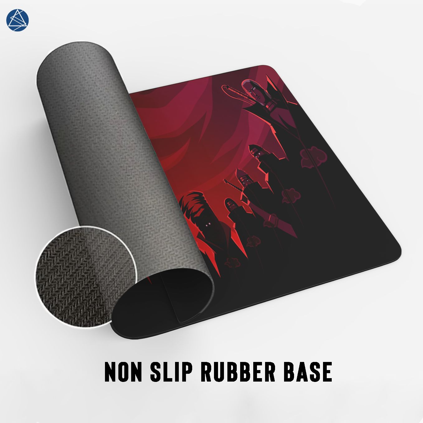 Naruto Akatsuki Members Mouse Pad - 23.6 x 11 inches Desk Pad - Gaming and Workstation Mat