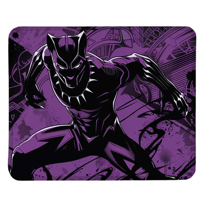 Black Panther Set of 2 Stitched Gaming Mouse Pads with Anti-Slip Rubber Base and Waterproof Surface