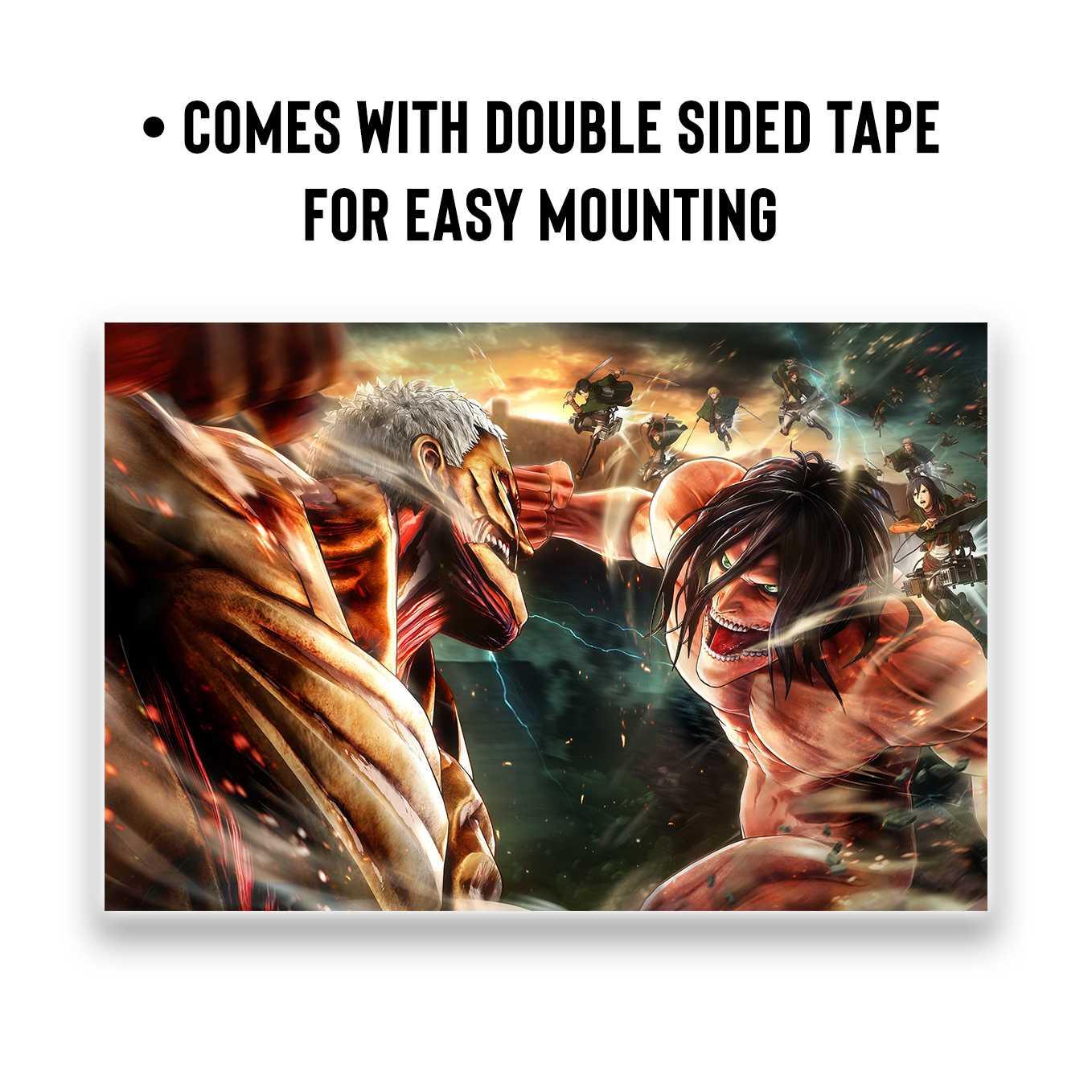 SoulAbiti Attack on Titan Set of 20 Anime posters 9x12 inches 300 gsm - SoulAbiti
